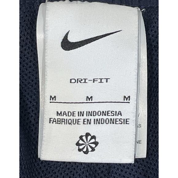 Nike Dri-Fit Academy Tech Joggers Blue Men’s Sz Medium Zipper Pockets-Activewear - Picture 8 of 12